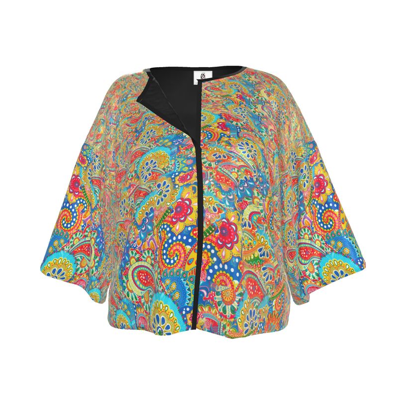 Paisley kimono jacket hotsell